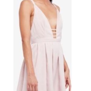 Free People Spaghetti-Strap Deep V-Neck Dress NWOT